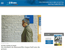 Tablet Screenshot of les2rives.com