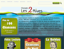 Tablet Screenshot of les2rives.net